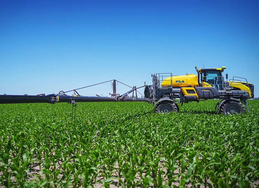 Cuidado del cultivo con aplicación variable John Deere