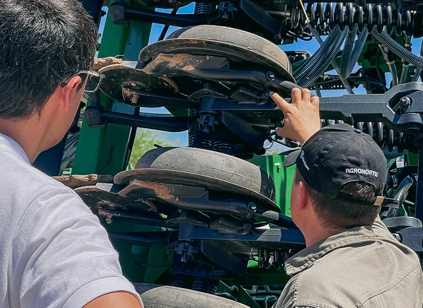 Asistencia técnica en campo de Agronorte