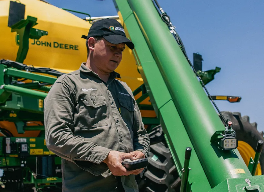 Entrega de equipo John Deere con acompañamiento técnico de Agronorte