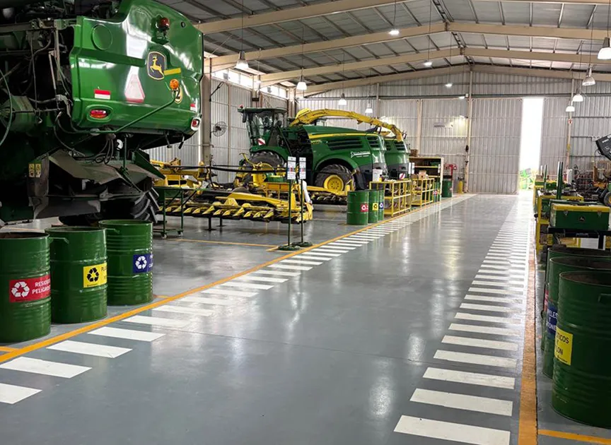 Mantenimiento preventivo de equipos John Deere en Agronorte
