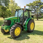 Tractor 5090E en campo.