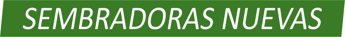 Sembradoras nuevas