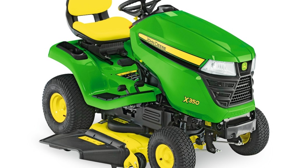 Imagen de estudio Tractor de Jardín X350.