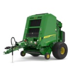Front left facing 461M Round Baler on a white background