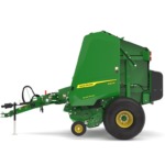 Left facing 461M Round Baler on a white background
