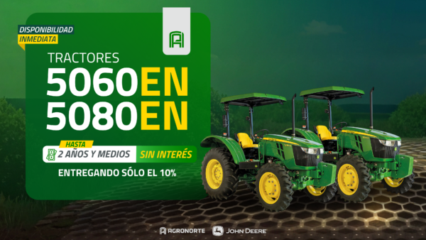 Financiación exclusiva para los tractores John Deere 5060EN y 5080EN